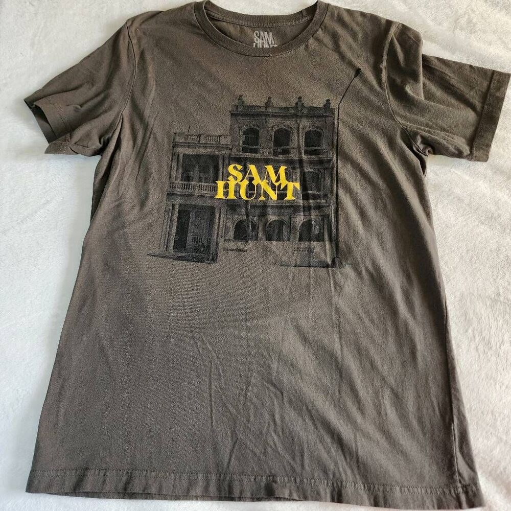 Sam Hunt 2018 Summer Tour Green Graphic Tshirt Size Large